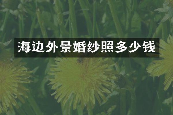 海边外景婚纱照多少钱