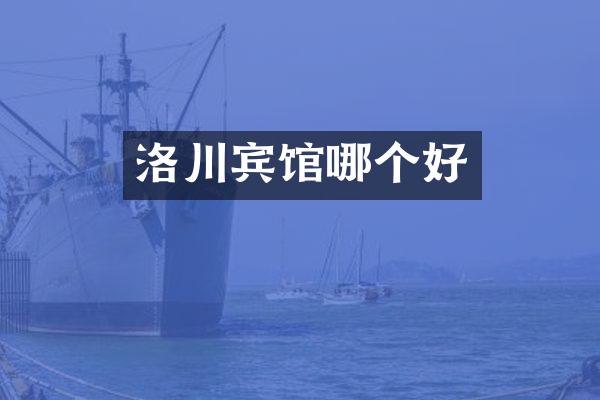 洛川宾馆哪个好