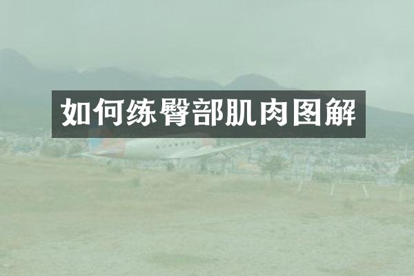 如何练臀部肌肉图解