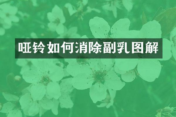 哑铃如何消除副乳图解