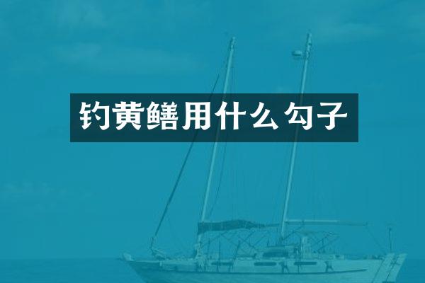 钓黄鳝用什么勾子