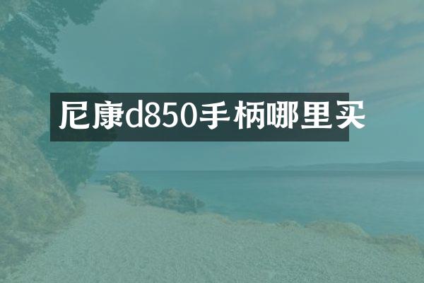 尼康d850手柄哪里买