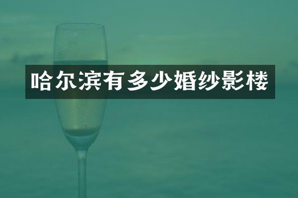 哈尔滨有多少婚纱影楼