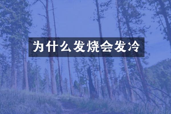为什么发烧会发冷
