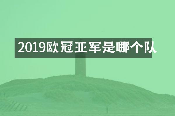 2019欧冠亚军是哪个队