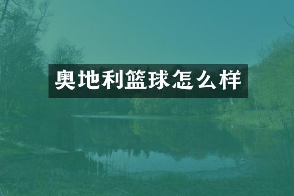 奥地利篮球怎么样