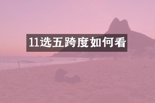 11选五跨度如何看