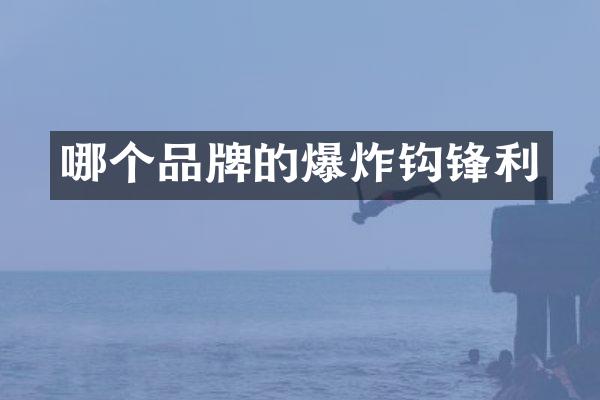 哪个品牌的爆炸钩锋利