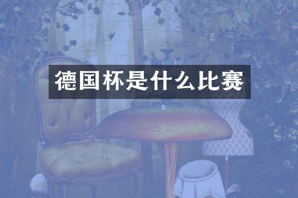 德国杯是什么比赛