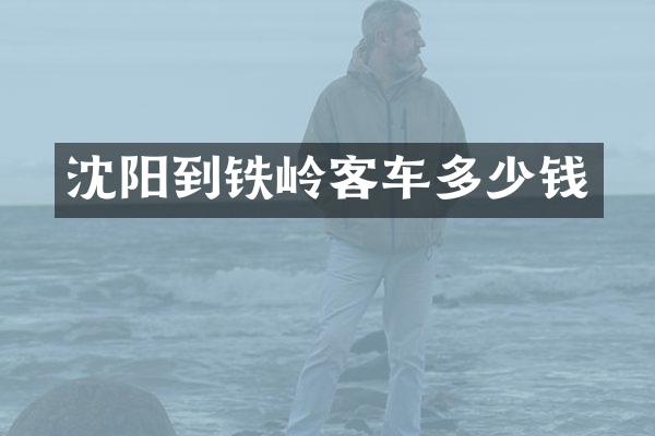 沈阳到铁岭客车多少钱