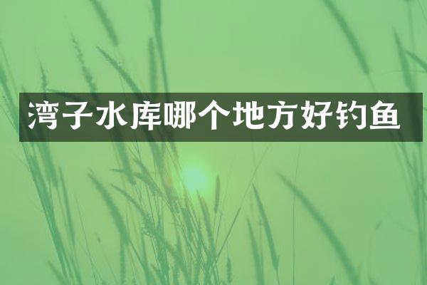 湾子水库哪个地方好钓鱼
