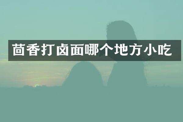茴香打卤面哪个地方小吃