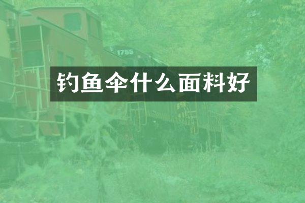 钓鱼伞什么面料好