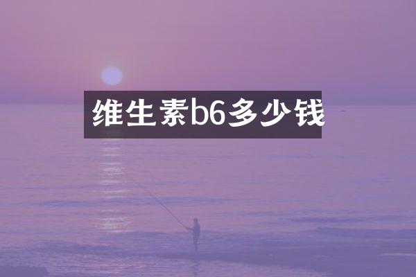 维生素b6多少钱
