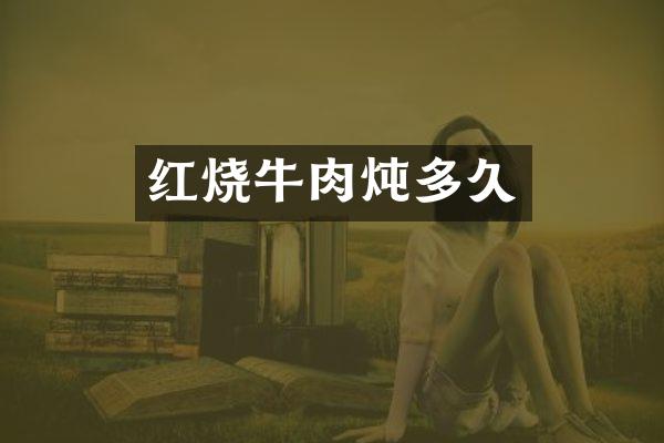 红烧牛肉炖多久