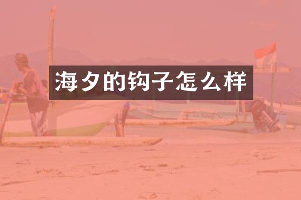 海夕的钩子怎么样