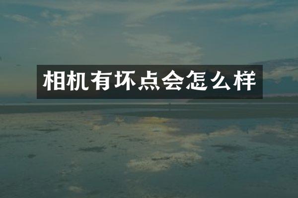 相机有坏点会怎么样