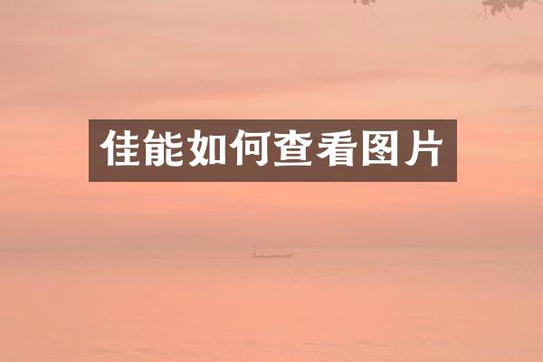佳能如何查看图片