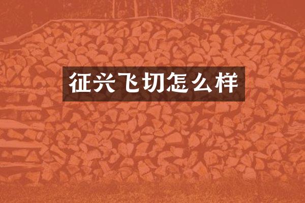 征兴飞切怎么样