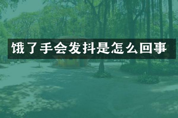 饿了手会发抖是怎么回事