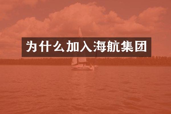 为什么加入海航集团