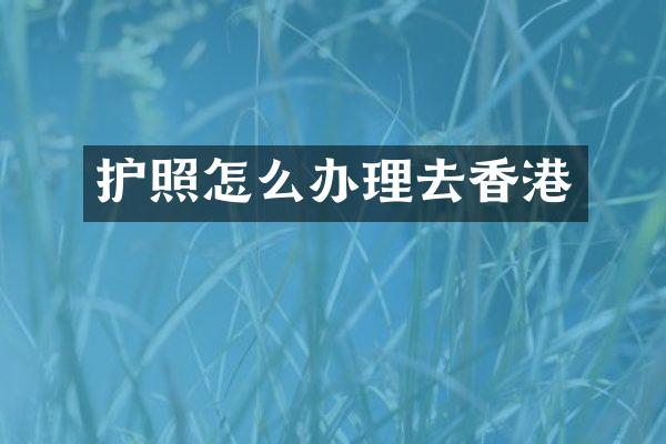 护照怎么办理去香港