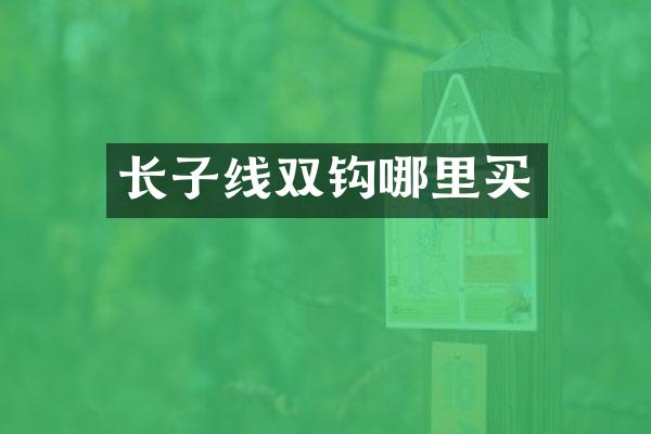 长子线双钩哪里买