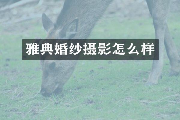 雅典婚纱摄影怎么样