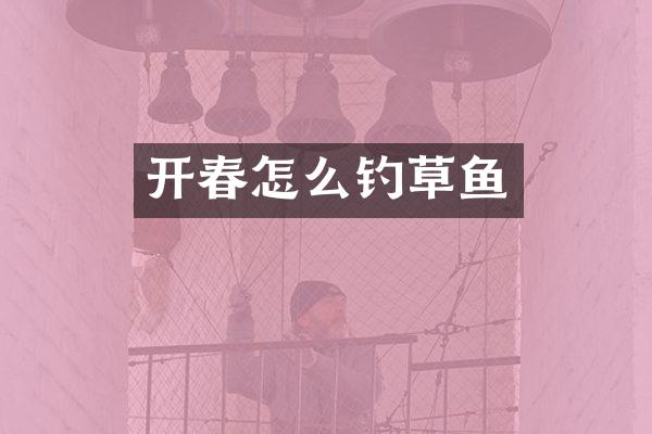 开春怎么钓草鱼