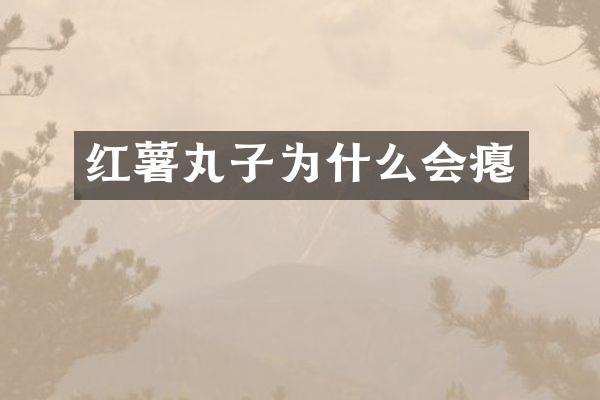 红薯丸子为什么会瘪