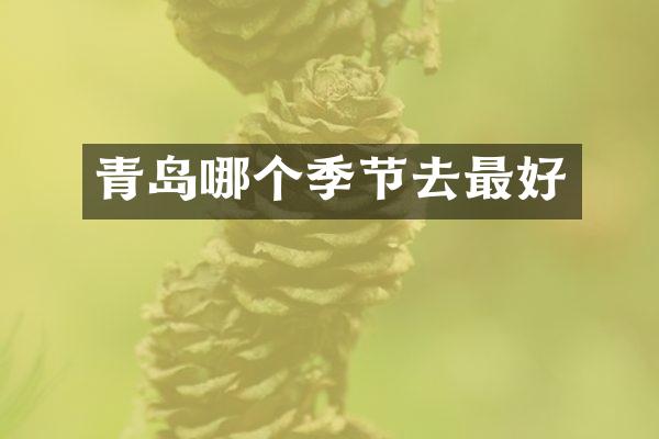 青岛哪个季节去最好