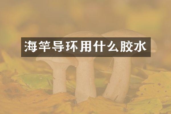 海竿导环用什么胶水
