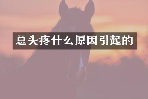 总头疼什么原因引起的
