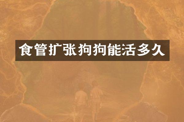 食管扩张狗狗能活多久