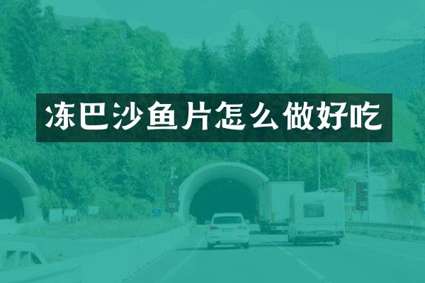 冻巴沙鱼片怎么做好吃