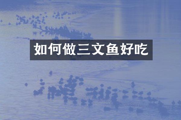 如何做三文鱼好吃