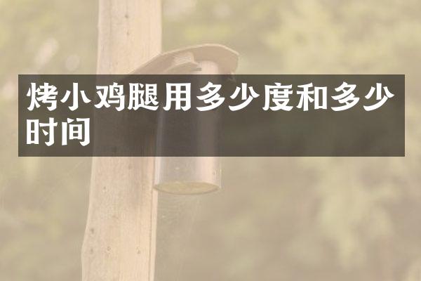 烤小鸡腿用多少度和多少时间