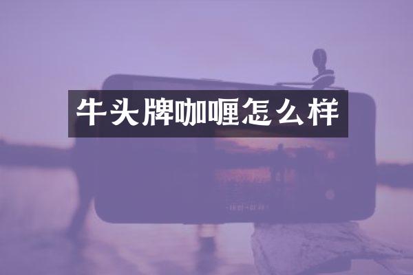 牛头牌咖喱怎么样