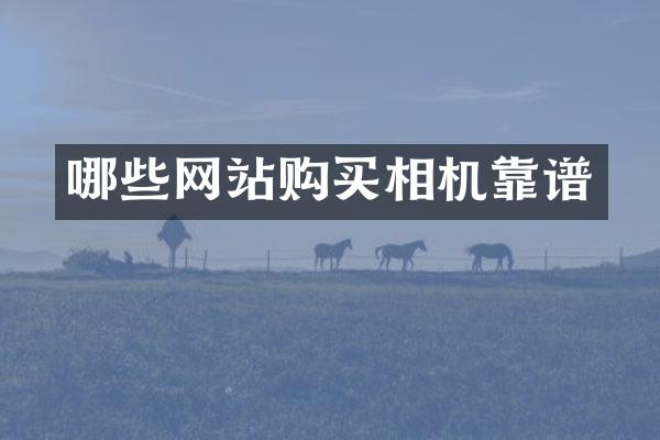 哪些网站购买相机靠谱