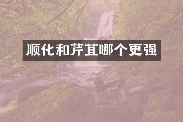 顺化和芹苴哪个更强