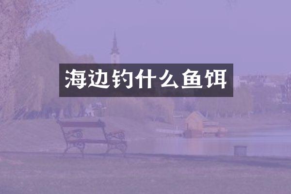 海边钓什么鱼饵