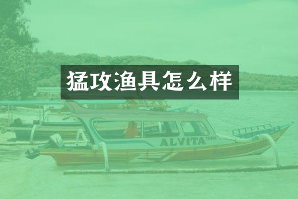 猛攻渔具怎么样