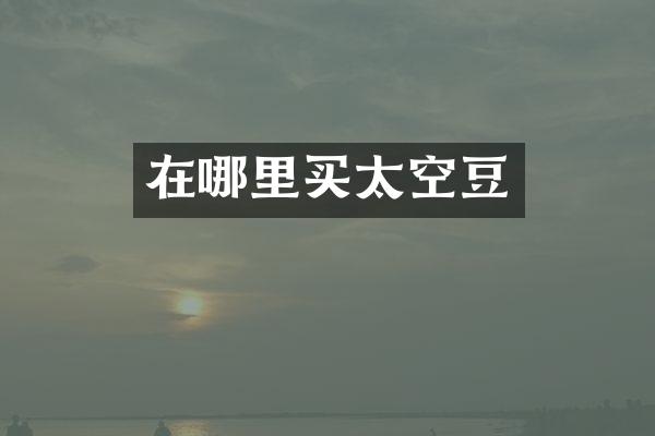 在哪里买太空豆
