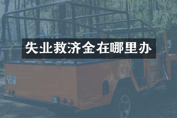 失业救济金在哪里办