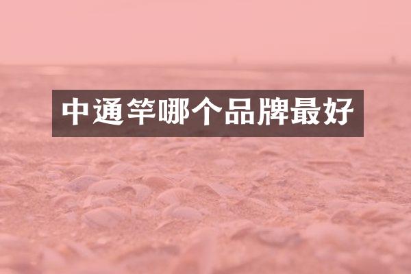 中通竿哪个品牌最好