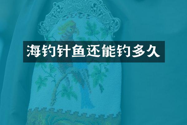 海钓针鱼还能钓多久