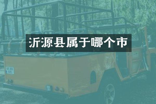 沂源县属于哪个市