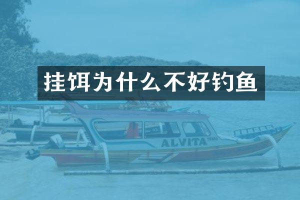 挂饵为什么不好钓鱼