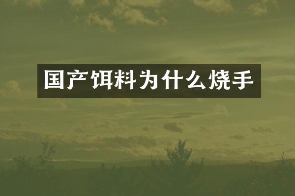 国产饵料为什么烧手