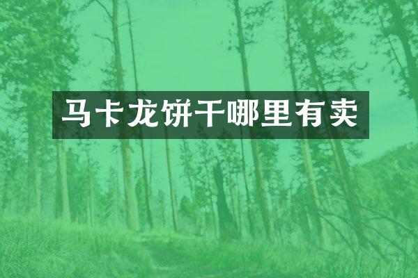 马卡龙饼干哪里有卖